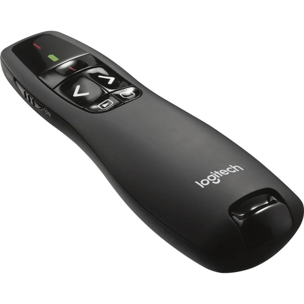 Презентер Logitech Wireless R400 (910-001356/910-004252), 2.4 GHz,(15м), 1900123