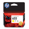 Картридж струйный HP 655 CZ112AE желтый оригинальный, 267185