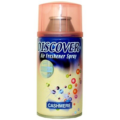 Баллон сменный для автоосвежителя DISCOVER Cashmere(Кашемир) 320 мл. спрей, 615791