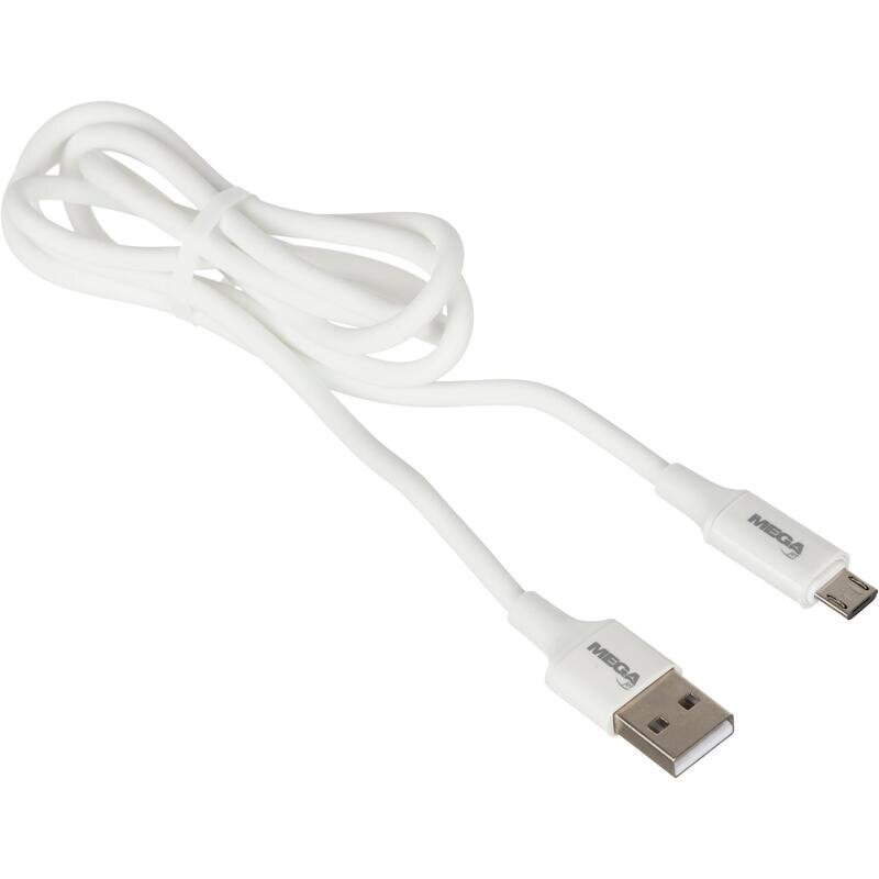 Кабель 2,4A, 1м, USB - Micro-USB, TPE, силикон, белый BT-JCBL-007/U28, 1639350