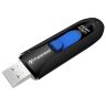 Флеш-память Transcend JetFlash 790, 128Gb, USB 3.1 G1, ч/син, TS128GJF790K, 396961