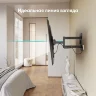 Кронштейн Onkron для телевизора 17-43 наклонно-поворотный, черный M4S, 1777668