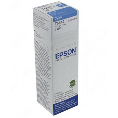 Чернила Epson T6642 C13T66424A гол. для L100, 235305