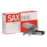 Скобы для степлера N24/6 SAX оцинкованные (2-30 лист.) 1000 шт в упаковке, 108532
