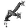 Кронштейн Onkron G160, TV 13-32, для 2-ух мон, газлифт, настольный, чер, 1143658