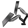 Кронштейн Onkron G160, TV 13-32, для 2-ух мон, газлифт, настольный, чер, 1143658