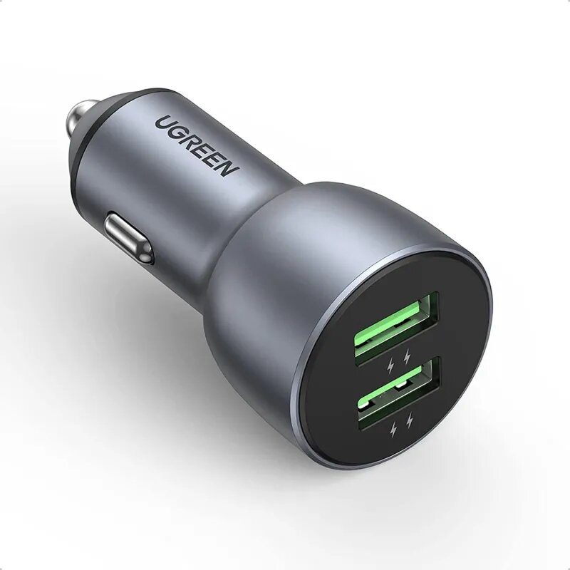 Зарядное устройство Ugreen CD213 2х USB-A. QC 3.0. 36 Вт (10144), 1918258