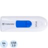 Флеш-память Transcend JetFlash 790, 64Gb, USB 3.1 G1, б/син, TS64GJF790W, 1206085