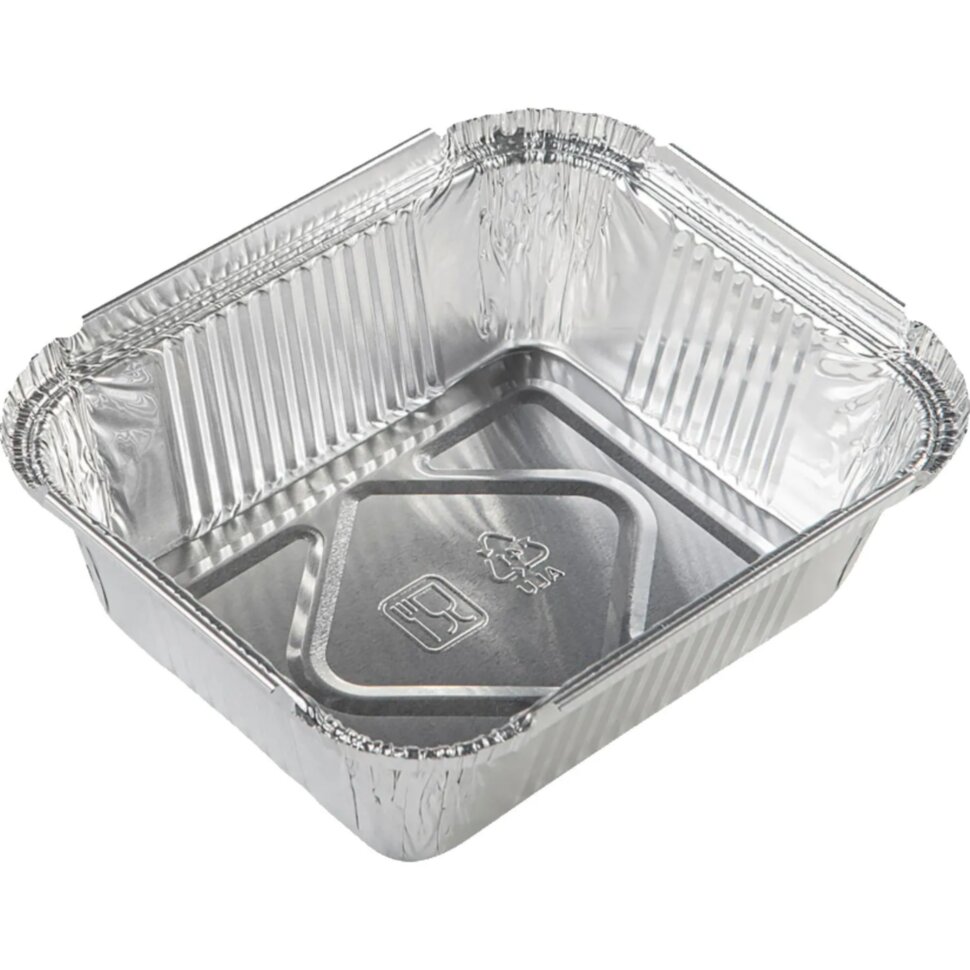Форма алюм. прям., 450мл, 146х121х40мм (410-004), 50шт/уп, 2416724