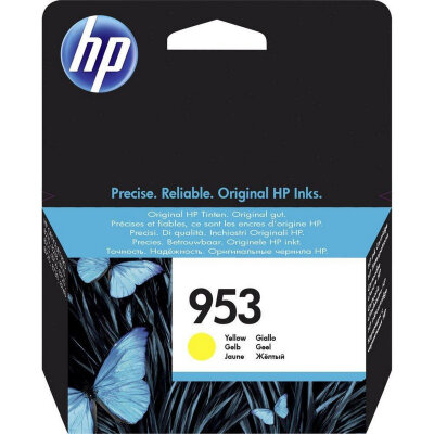 Картридж струйный HP 953 F6U14AE жел. для OJ Pro 8210/8720, 622593