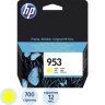 Картридж струйный HP 953 F6U14AE жел. для OJ Pro 8210/8720, 622593
