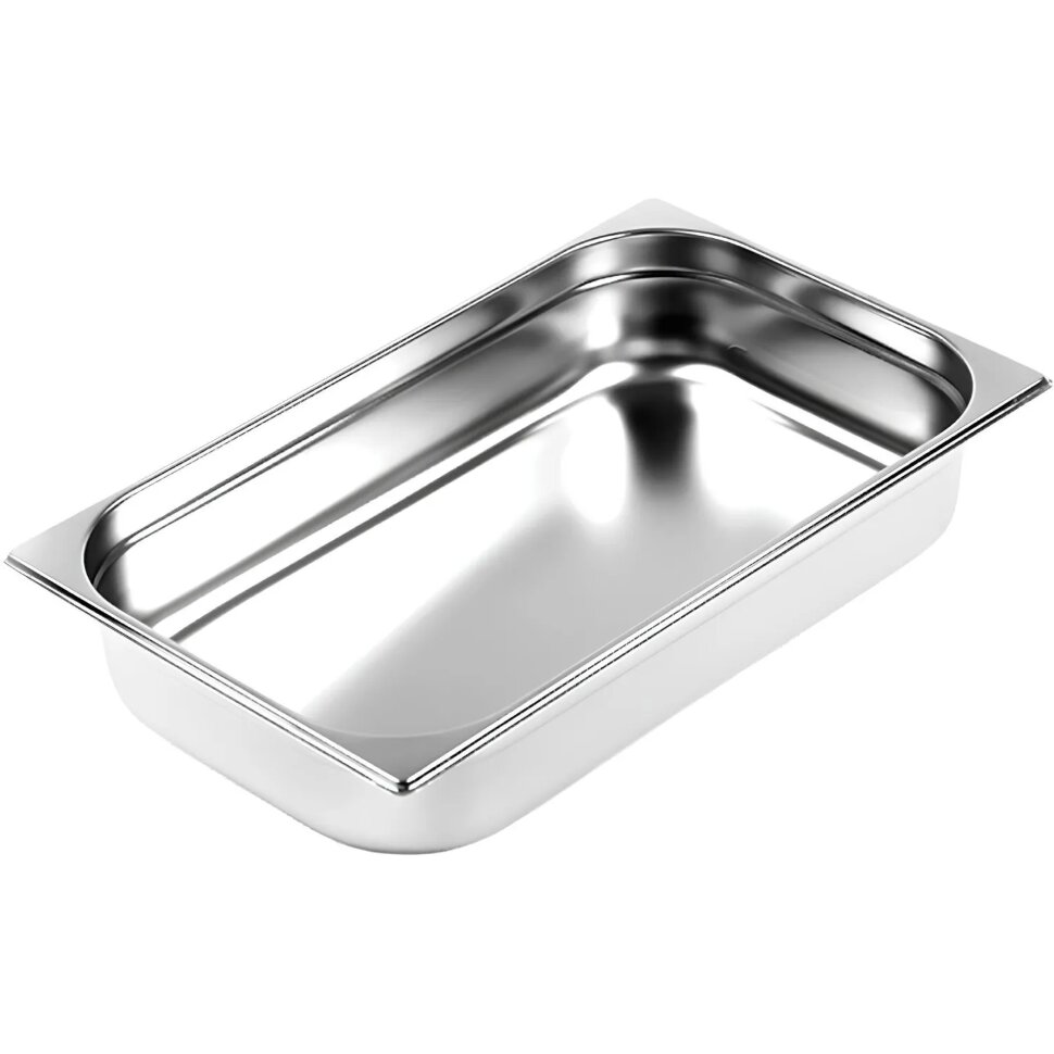 Гастроемкость Mgsteel нерж.сталь 1/1 H-100мм (530х325), 39061, 2496717
