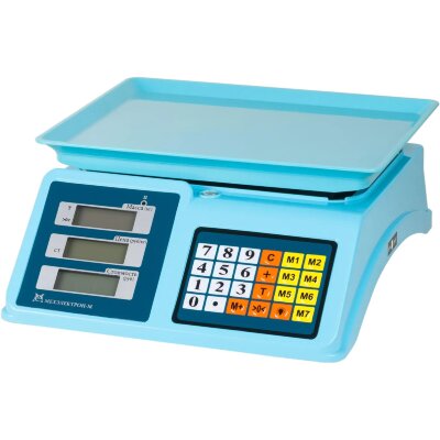 Весы торговые Мехэлектрон-М ВР4900-15-2Д-АБ 14  до 15 кг,LСD, 2291848