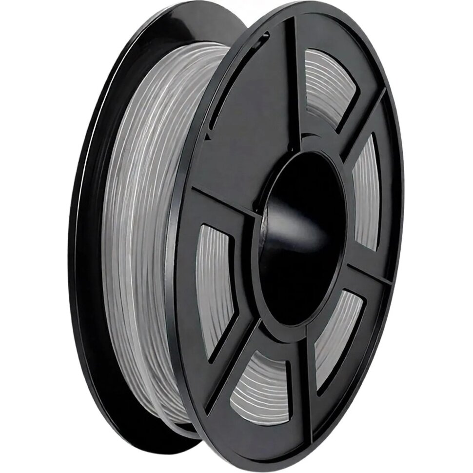 Пластик NV PRINT TPU Grey Серый для 3D печати диам.1.75мм 0,5 кг, 2517398