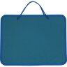 Папка-портфель на молнии синий с ручками, 268867