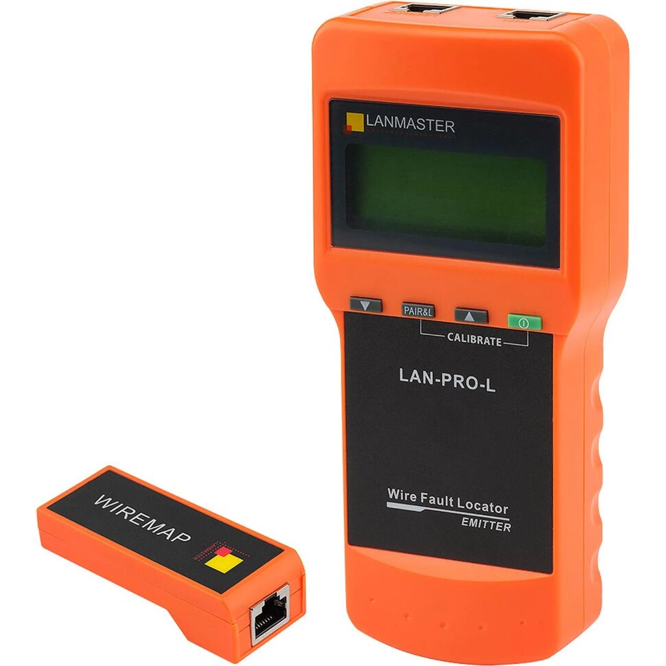 Тестер LANMASTER LAN-PRO-L с измерением длины, 1 ответная часть, 2125677