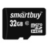 Карта памяти SmartBuy microSDHC 32Gb UHS-I Cl10 +ад, SB32GBSDCL10-01, 474028