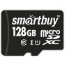 Карта памяти SmartBuy microSDXC 128Gb UHS-I Cl10 +ад, SB128GBSDCL10-01, 948614