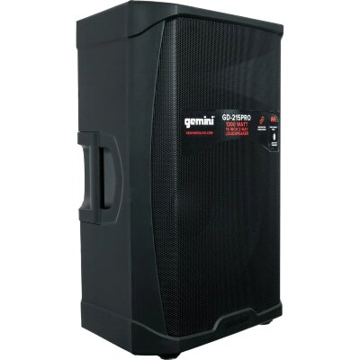 Акустическая система Gemini GD-215PRO 2-х полосная, активная, 280 Вт, 2139598
