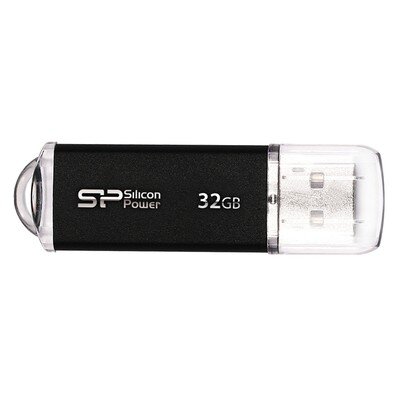 Флеш-память Silicon Power Ultima II I-Ser, 32Gb, USB 2.0, SP032GBUF2M01V1K, 178330