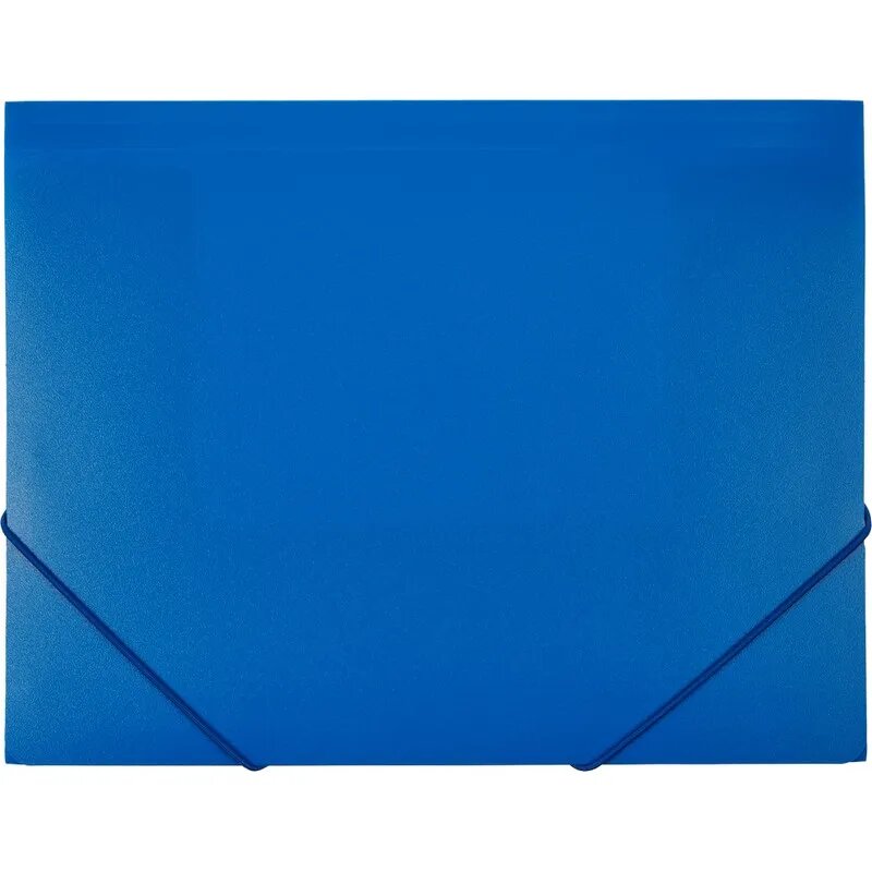 Папка на резинках ATTACHE F315/06 синяя, 801571