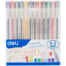 Набор гелевых ручек Deli Delight д.ш.0,5 мм, лин 0,35 мм,12 цв EG119-12C, 1550862