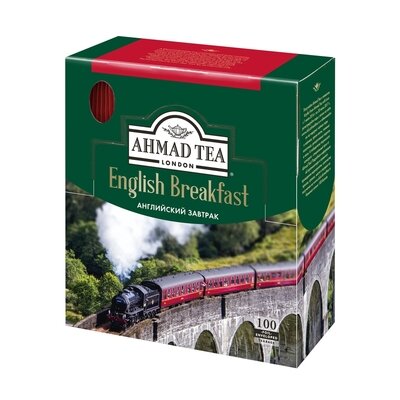 Чай Ahmad English Breakfast черный 100пак/уп 6001-08, 48062
