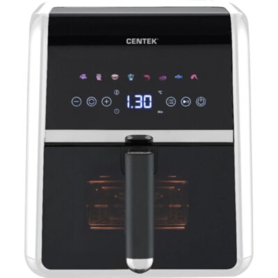 Аэрогриль Centek CT-3188 (светл бежевый) 5л,1500Вт,8 программ,обдув 360, 2432542