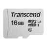 Карта памяти Transcend 300S microSDHC 16Gb UHS-I Cl10 +ад, TS16GUSD300S-A, 887552