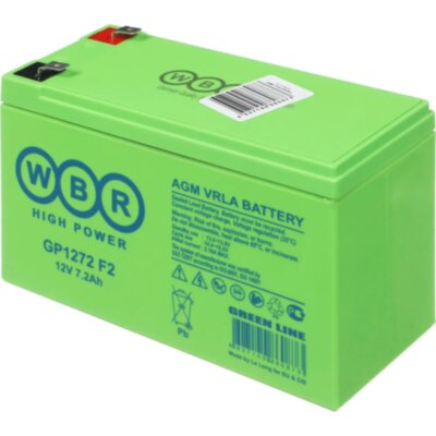 Батарея для ИБП WBR GP1272 F2 12В 7.2А.ч, 2563520