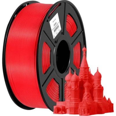 Пластик для принтера 3D Cactus CS-3D-ABS-1KG-RED ABS d1.75мм 1кг 1цв, 1954395