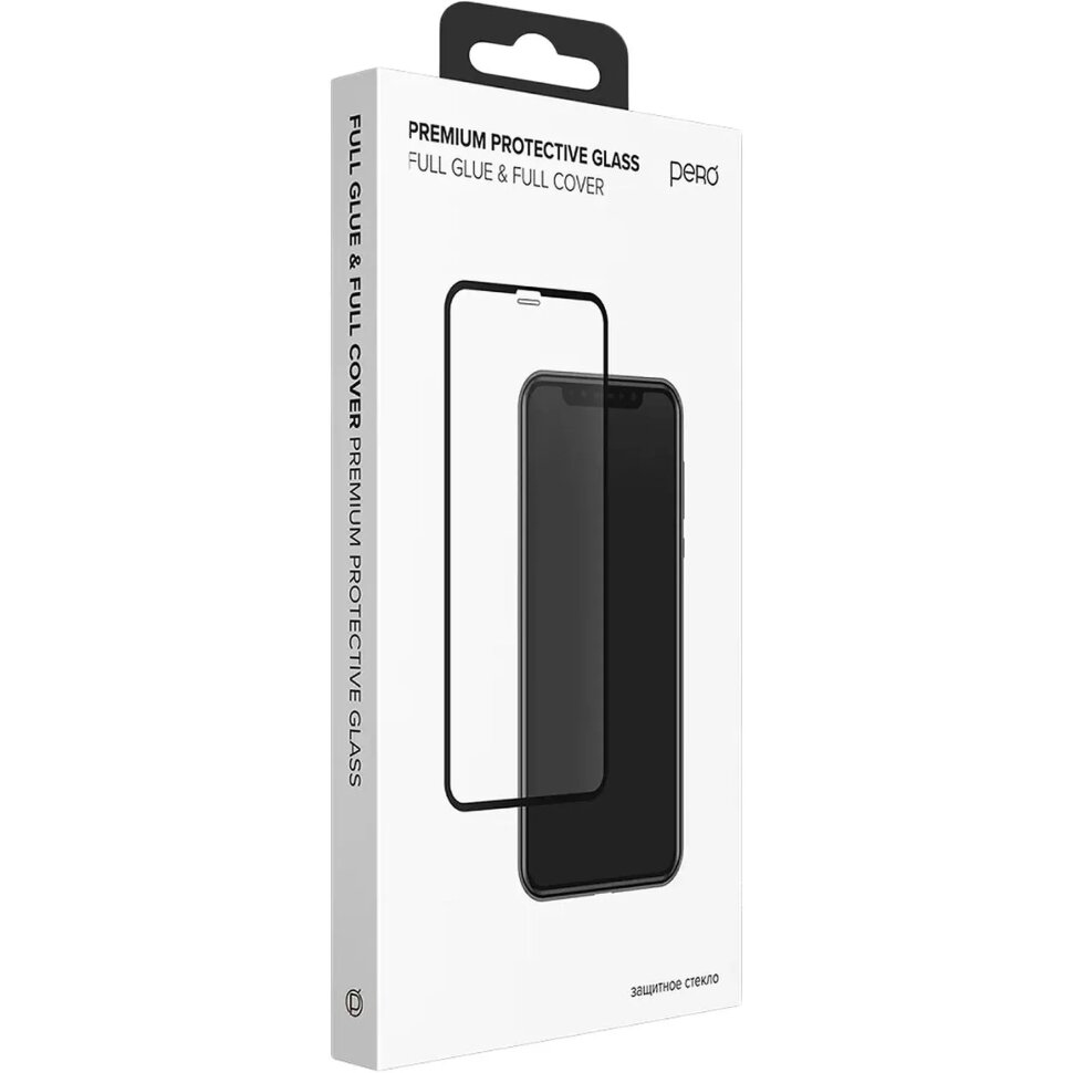 Защитное стекло PERO Full Glue Privacy для Samsung A26, черное, 2513225