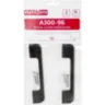 Ручка УЗК_скоба меб.StahlBuro A300-96 (16661) BL матовый черный 2шт/уп, 2425705