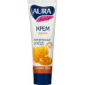 Крем для рук AURA BEAUTY с D-пантенолом и экстрактом меда  75мл. КК /24, 756532