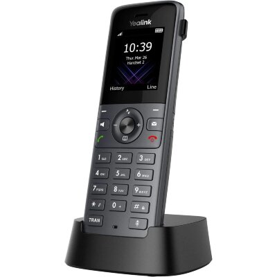 Дополнительная трубка Yealink W74H, виброоповещение, FNR, BT, 3.5 mm, 2144029