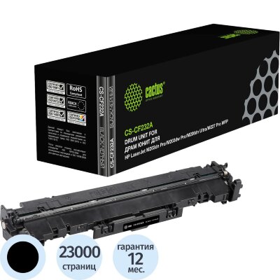 Драм-картридж Cactus CS-CF232A CF232A чер. для HP LJ Pro M203/M227, 2319177