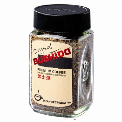 Кофе BUSHIDO Original растворимый,100г стекло, 365738