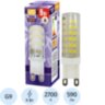 Лампа светодиодная PLED-G9  9w  2700K 590Lm 175-240V Jazzway, 1056623