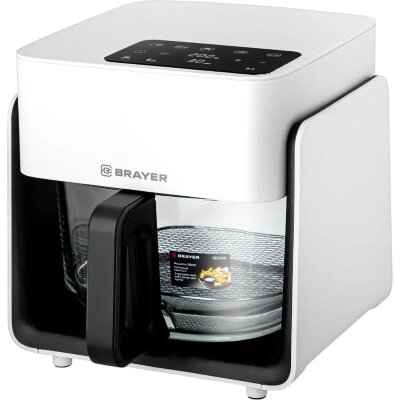 Аэрогриль BRAYER 2046BR,1050Вт,4,2л, t. 200С,съем реш,тайм,LCD-дисп,8 прогр, 2338340