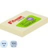 Стикеры КОМУС с клеев.краем 76х51 желтый 100л, 154928