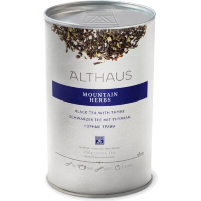 Чай  черный Althaus Mountain Herbs, 250г, 2584040