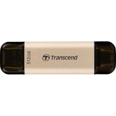 Флеш-память Transcend Jetflash 930С (TS512GJF930C)512GB/USB3.2/золот/черн, 2062405