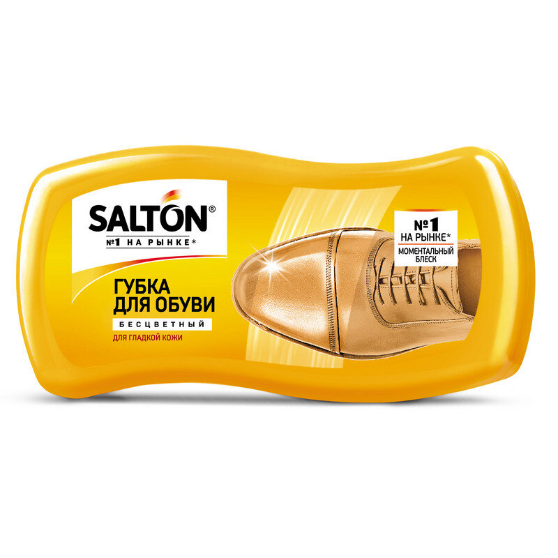 Губка для обуви Волна из гладкой кожи SALTON Бесцветный new262586064, 854999