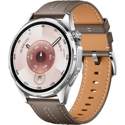 Смарт-часы HUAWEI Watch GT 6 Brown Composite Leather, 2394187