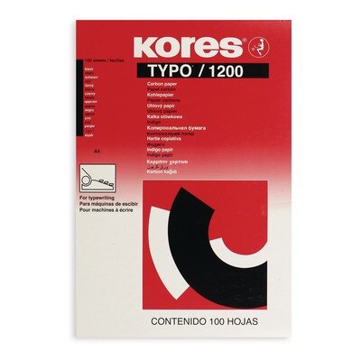 Бумага копировальная черная KORES 1200 пачка 100л. &amp;#039;7528492, 60912