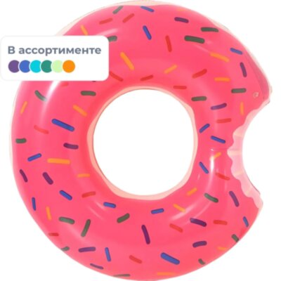 Круг надувной Пончик Ecos, 85 см, 993175, 2537010