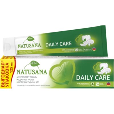Зубная паста NATUSANA DAILY CARE, 125 мл, 2571647