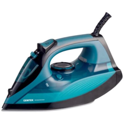 Утюг Centek CT-2317 BLUE (синий) 2800 Вт, керам. подошва, пар. удар, 1727338