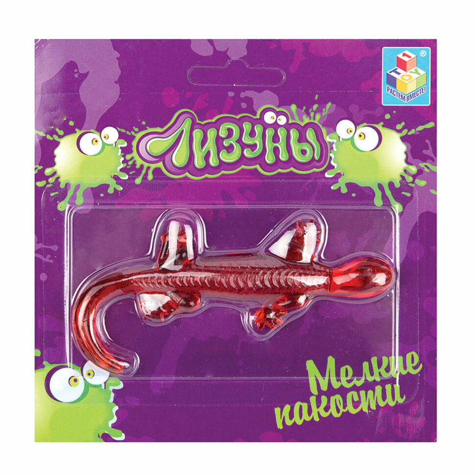 Лизуны "Мелкие пакости", ассорти 1TOY, Т56314, Т56324, 662633S