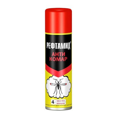 Средство от насекомых РЕФТАМИД АНТИКОМАР 145мл, 700608
